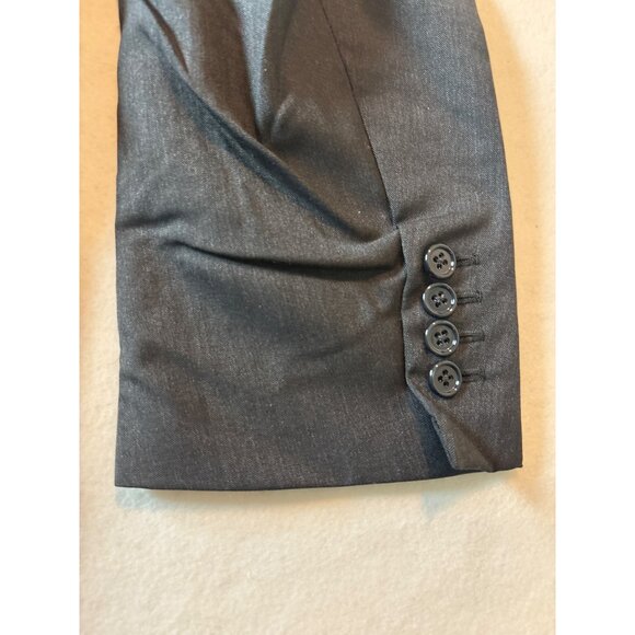 Ralph Lauren Purple Label Mens Grey Pinstripe Two-Button Suit Jacket 46 - Picture 11 of 14